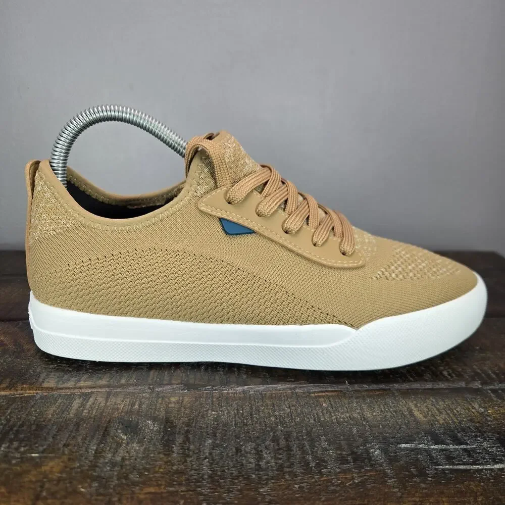 NEW Vessi Weekend 1.5 Womens Size 11 Waterproof Shoes Sneaker Oak Brown White